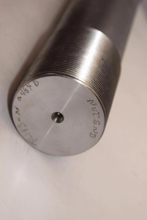 Used Very Large Bolt, Nut & Stud 3-1/8" Dia. approx. 17" Long P-183-N,  0484D, 76-004