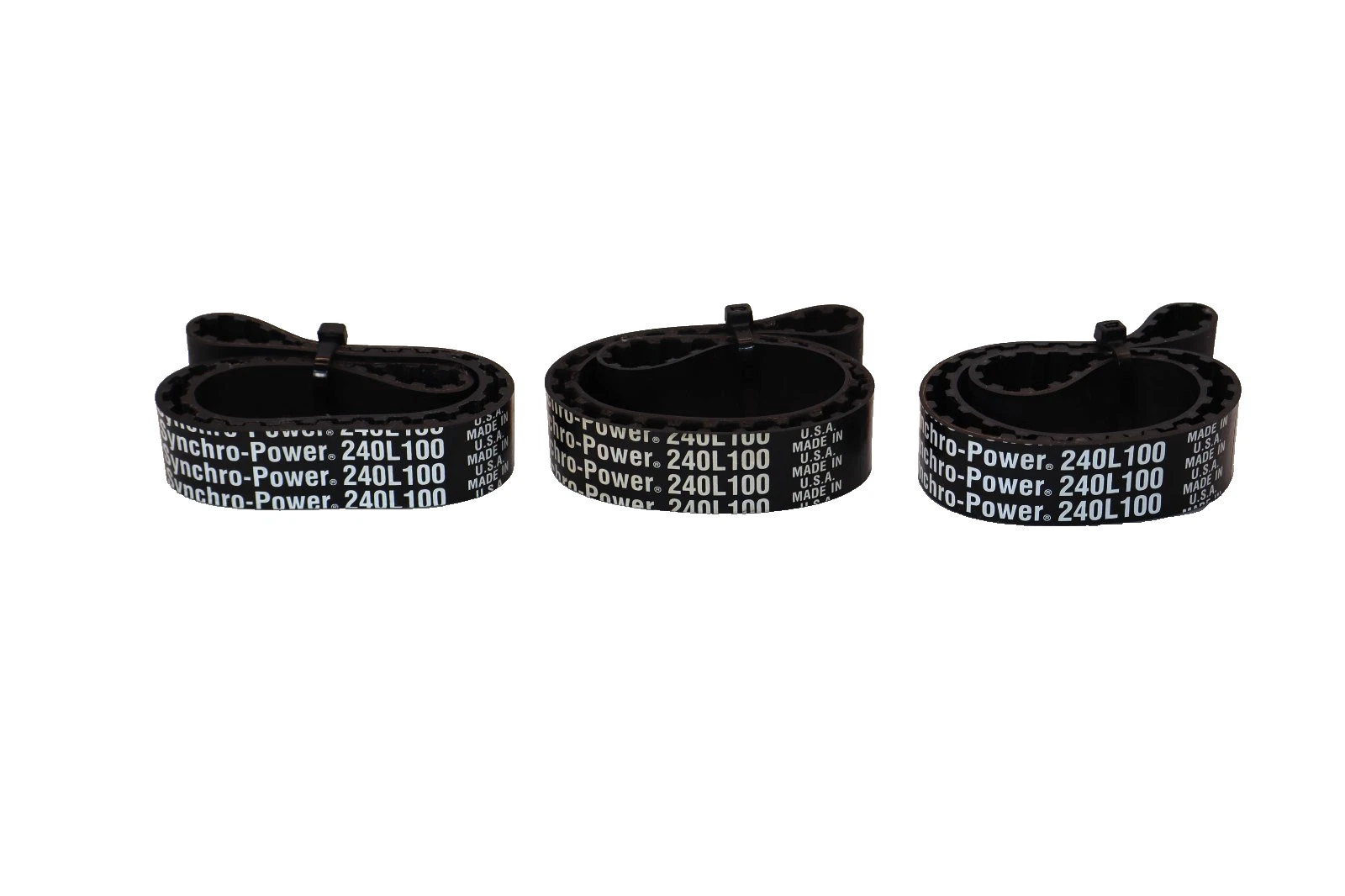 Gates 240L100 Synchro-Power Timing Belt USA (New - Lot of 3)