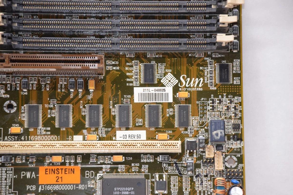 Used SUN MICROSYSTEMS PWA-EINSTEIN21 , 316698000001-R01 Motherboard Board Card
