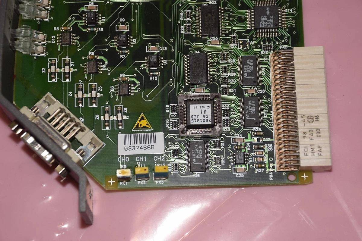 Used ABB DFM03 Circuit Board Card CAN-3, 37262-4-0369572