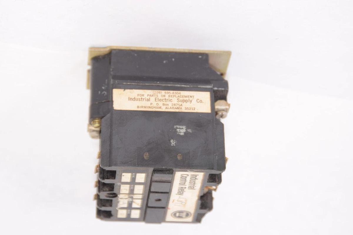 Used WESTINGHOUSE 766A023G01 10A Amp Industrial Control Relay