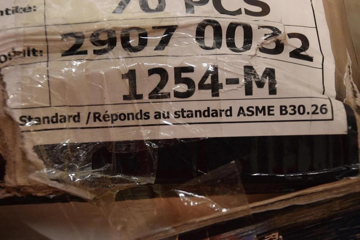 Used (LOT OF 2) VGD 1/2" Heavy Duty  FORGED Steel Cable Wire rope Clamp 1254-M 2907