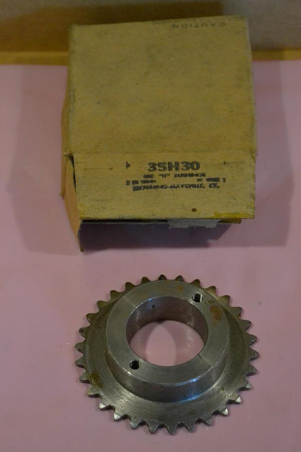 BROWNING SPROCKET ROLLER FOR CHAIN 35H30 1 39/64" NEW