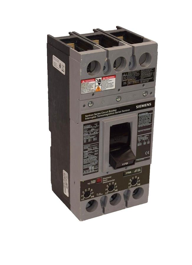 (NEW) SIEMENS HFXD63B175 Ser. A 175A Amp 600V 3P Sentron Series Circuit Breaker