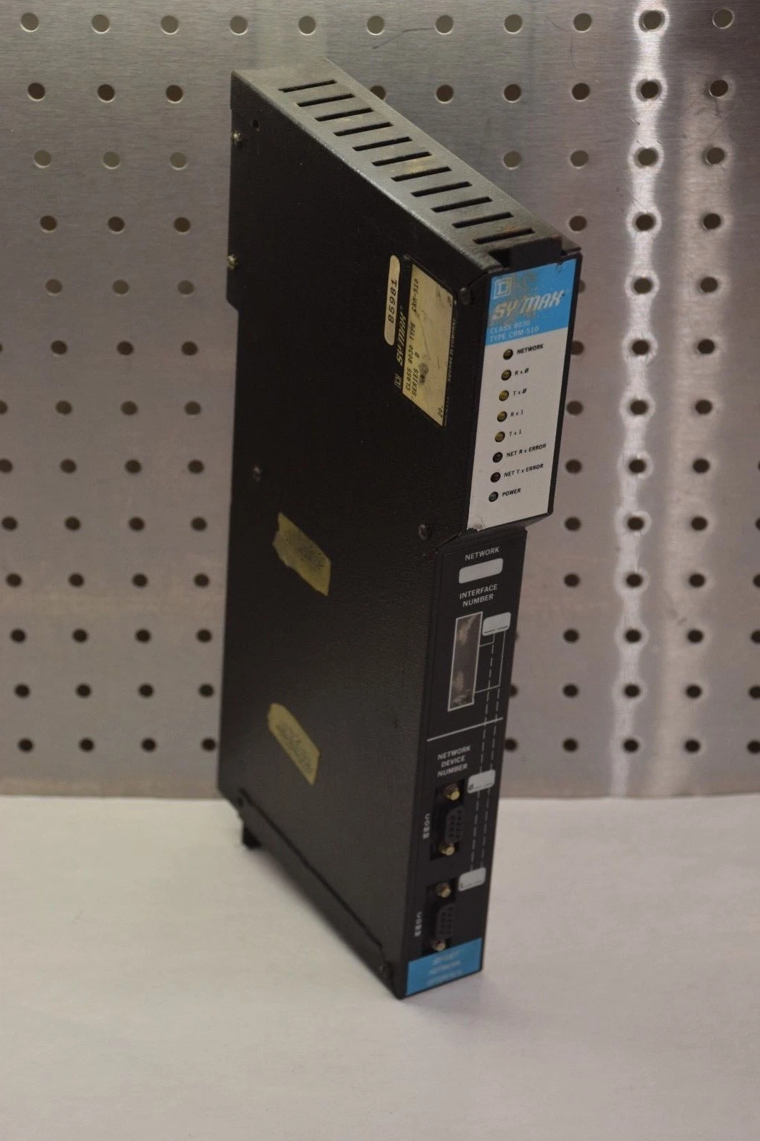 Used SQUARE D SY/MAX 8030 CRM-510 SERIES D INTERFACE MODULE