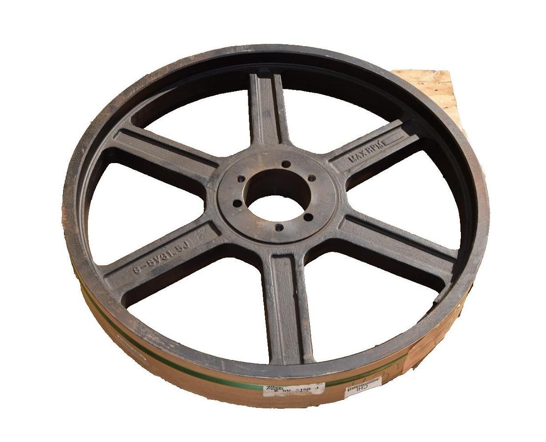 MARTIN Sheave 65V3150J 6-5V31-5J 5V V-Belt 6 Groove 31.5" dia QD-J USA (NEW)