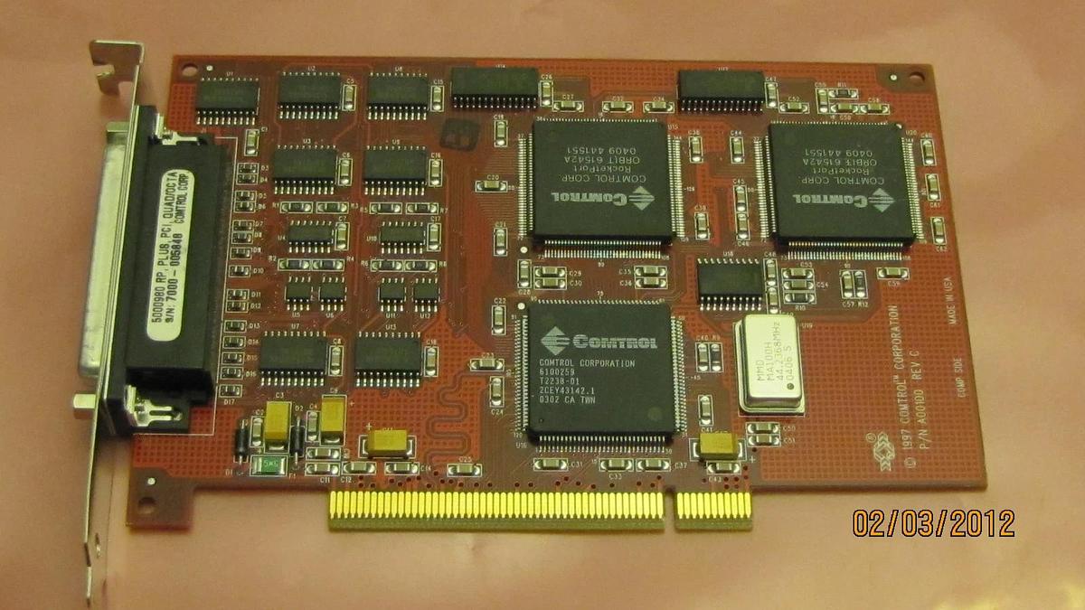 Used Comtrol Corporation Circuit Board Card A00100 Rev C