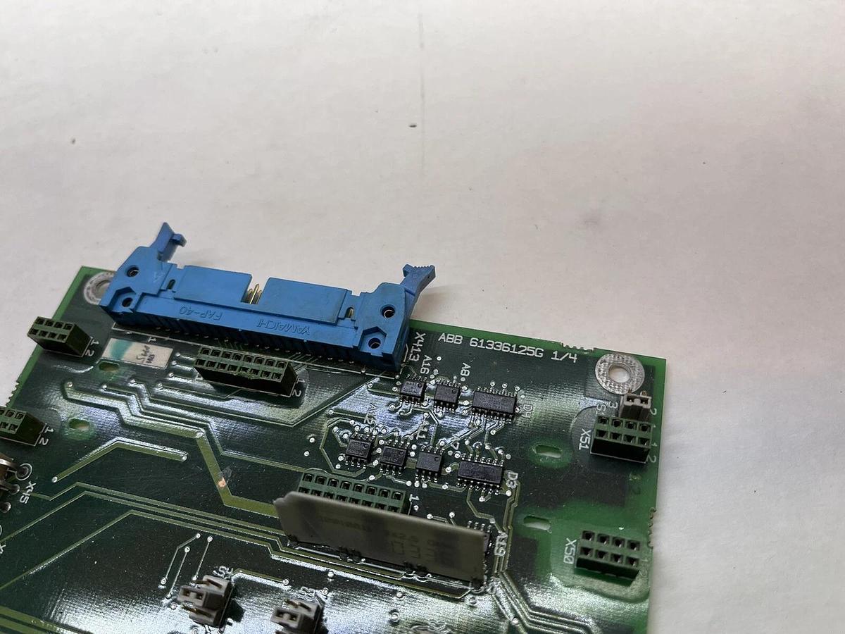 Used ABB 61336125G  NINT-72C  Main Circuit Board Interface CARD ABB  (damaged)