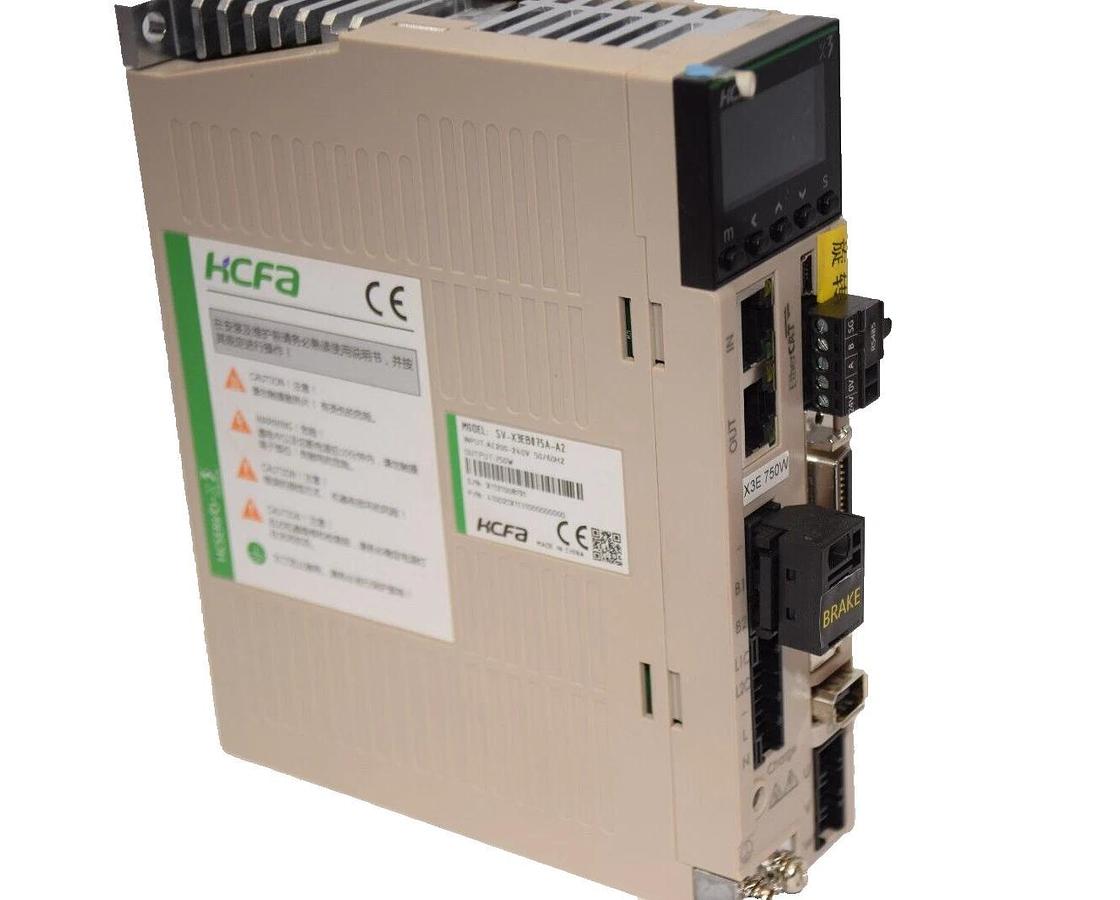 Used HCFA SV-X3EB075A-A2 , SVX3B075AA2 200-240v , 750w Servo Drive