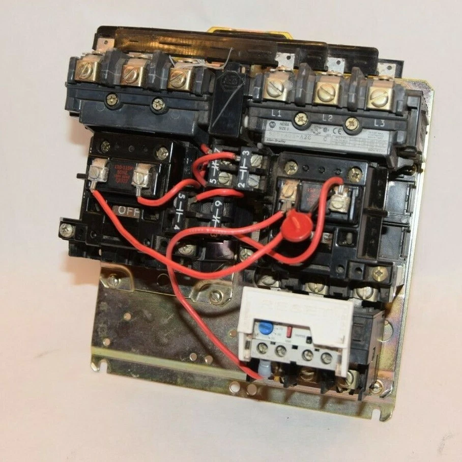 Used ALLEN BRADLEY 505-A0S-A2C 505-AOS-A2C Series C Size 0 Reversing Starter