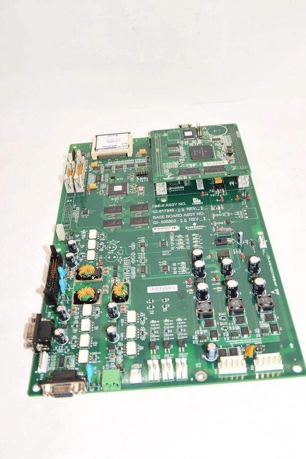 (NEW) EMERSON / LIEBERT 02-817849-00 Rev 2 02-806802-00 Rev 2 HMI-II Assy Board