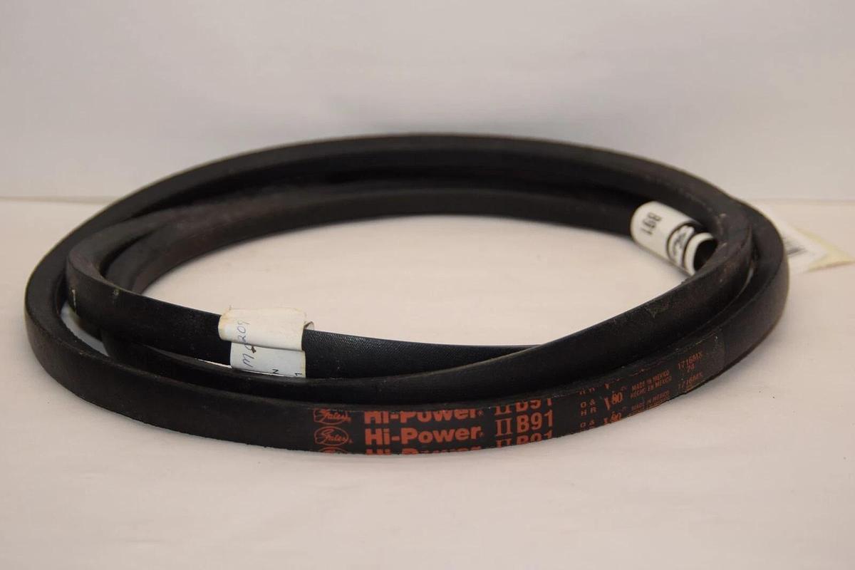 (NEW) GATES B91 9003-2091 Hi-Power II V-Belt