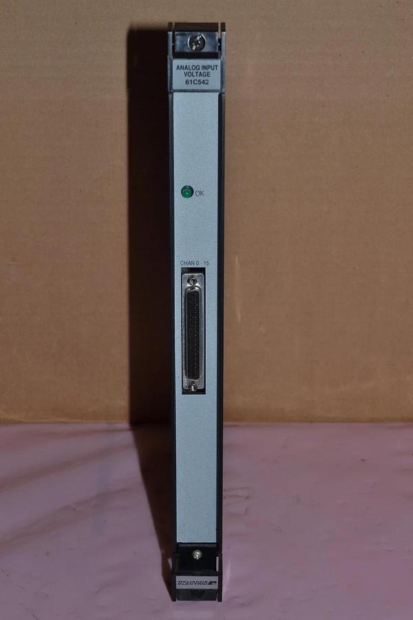 Used RELIANCE ELECTRIC 57459-H 61C542 ANALOG INPUT VOLTAGE