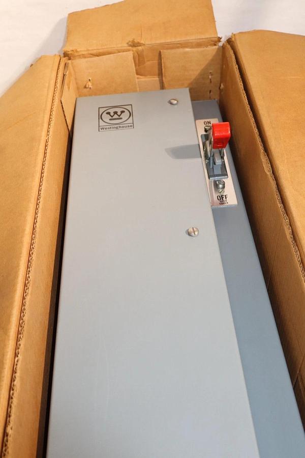 Westinghouse Motor Control Starter Disconnect Size Sz 2 A206J2MGAC 50a 25hp NOS