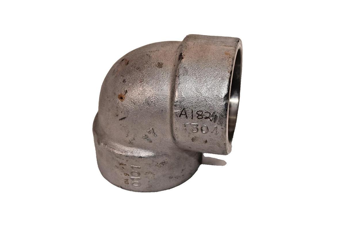 2-3/8" 304 SS Stainless Steel Socket Weld Elbow High Pressure 90° Degree SCH 10