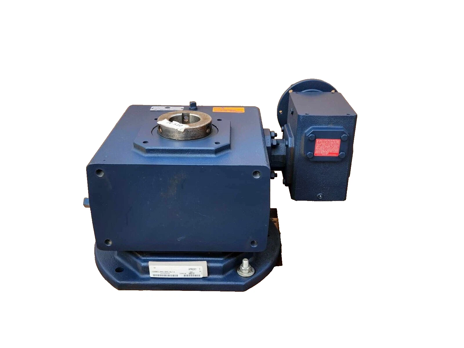 Stock GearBox AC21100-7A 1.6HP 600:1 Ratio, large heavy duty gear box (New)