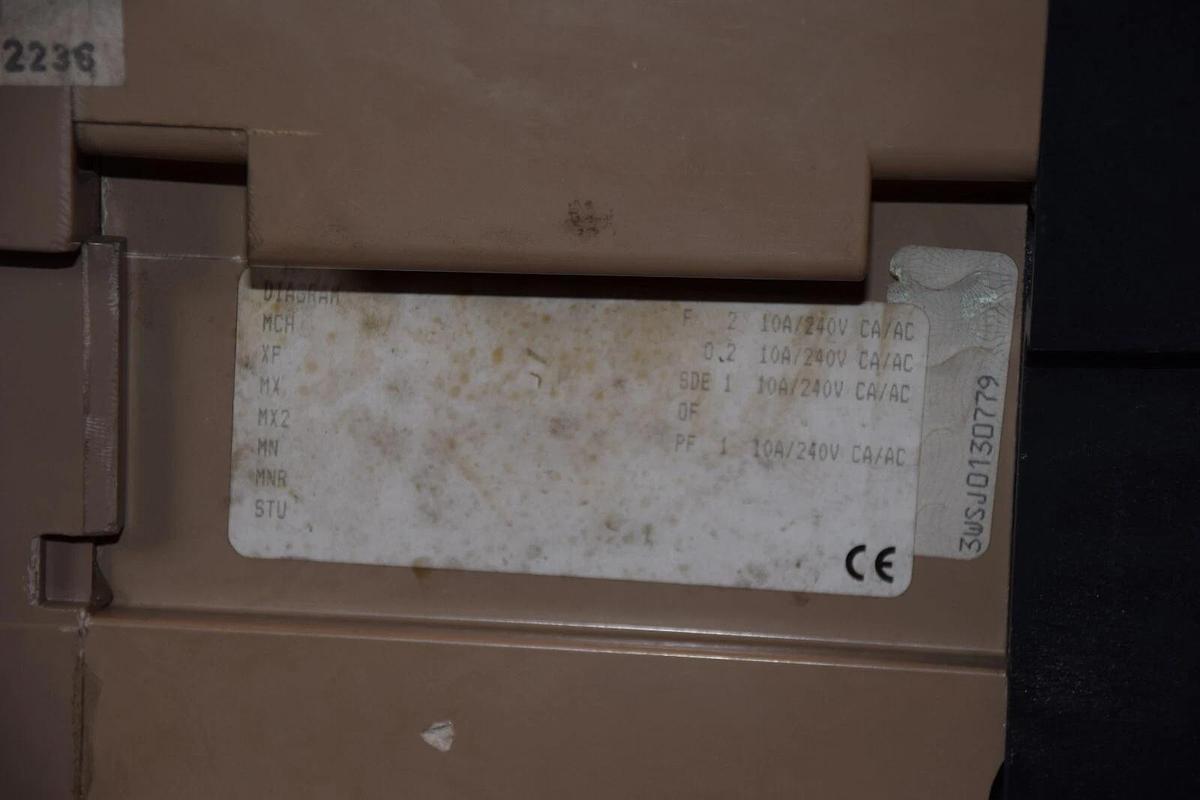 Used Merlin Gerin, Square D, Masterpact MP12H1 STR58U Trip 54750 3p 600v 1200A