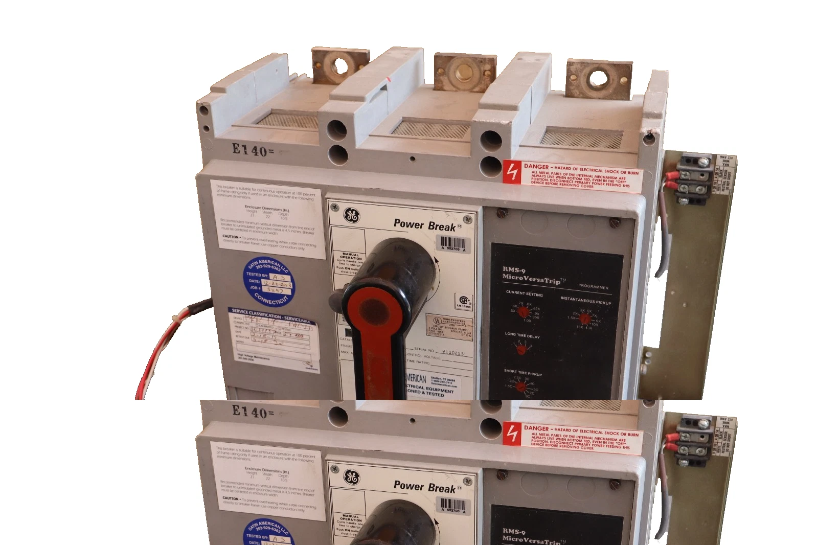 Refurbished GE General Electric Circuit Breaker Power Break 800A Amp TP88SS TS20LSI TR8S800