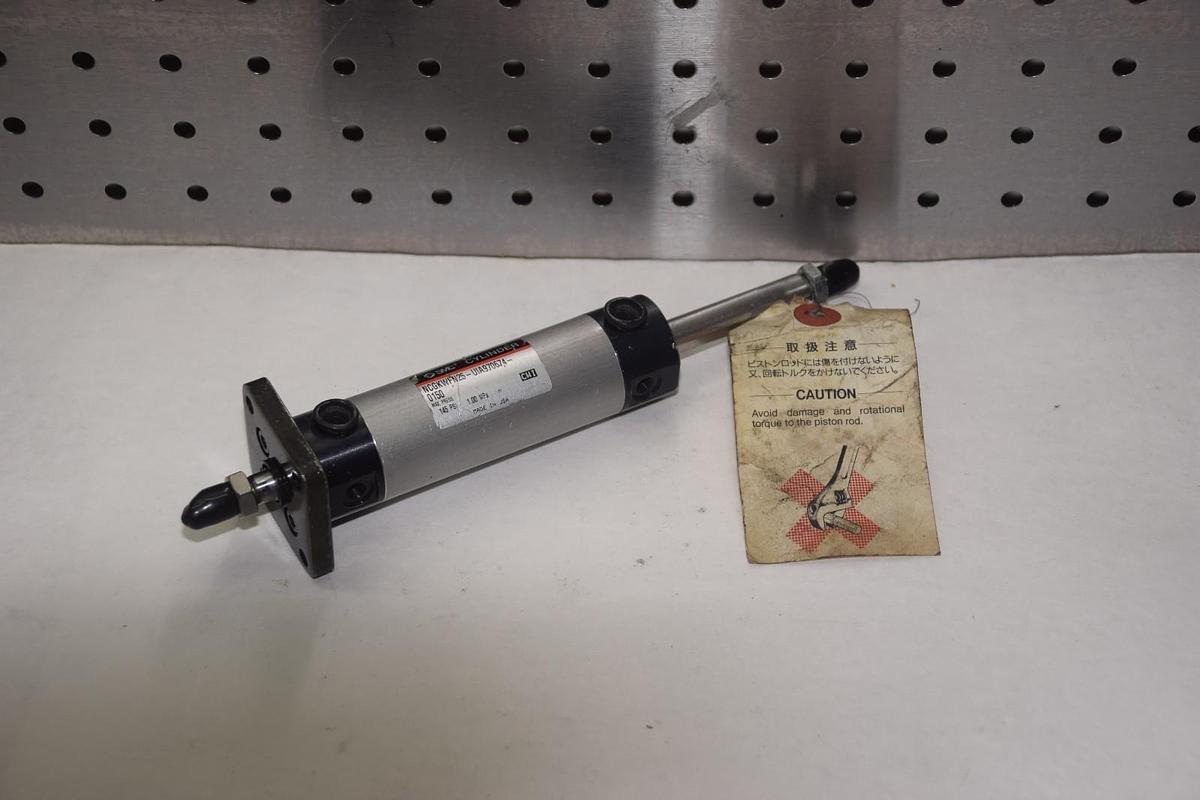 SMC NCGKWFN25-UIA970674-0150 2" STROKE 145psi 1.00MPa PNEUMATIC CYLINDER