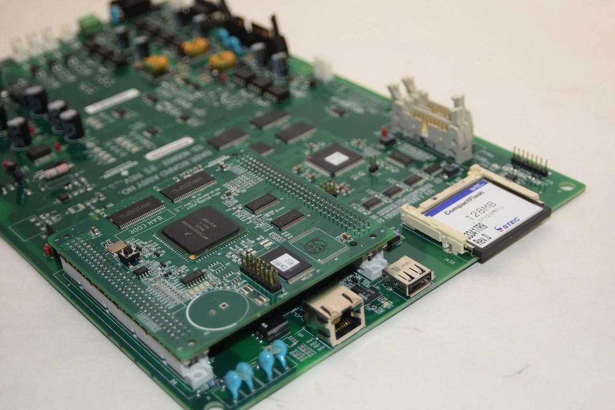 Used EMERSON / LIEBERT 02-817849-00 Rev 10 02-806802-00 Rev 5 HMI-II Assy Board