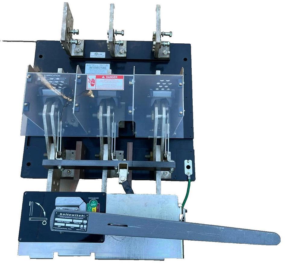 Refurbished Boltswitch Bolted Pressure Contact Bolt Switch 2500A 2500 Amp 480vac VLB3411 RFB