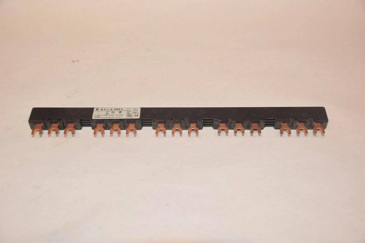 Used KLOCKNER / MOELLER B3.1/5-PKZ0 63A 690V 5 POSITION BUSS BAR