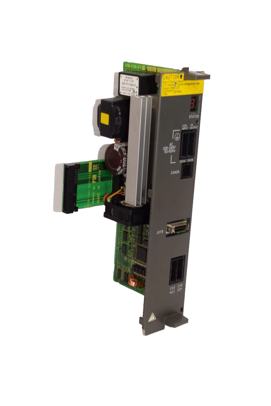 Used FANUC A20B-2100-0766/11C , A20B2100076611C Power Supply Board