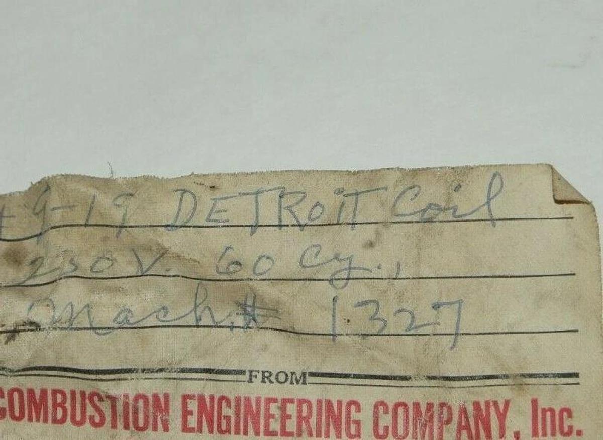 (NEW) DETROIT COIL COMPANY 230V 60cy # 9-19 Coil