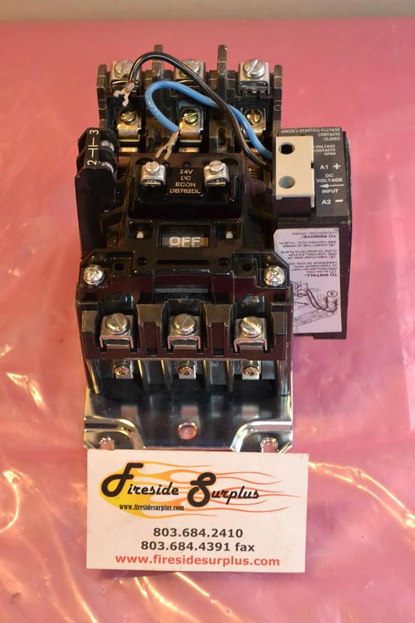 Used ALLEN BRADLEY CONTACTOR X500F-AOD93-X4 X500F AOD93 X4 X500FAOD93X4 REV. B SER. A