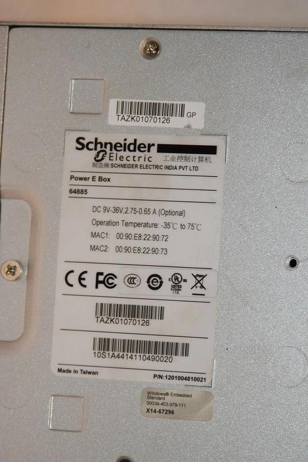 Used Schneider Electric 64885 Power E Box I/o Module
