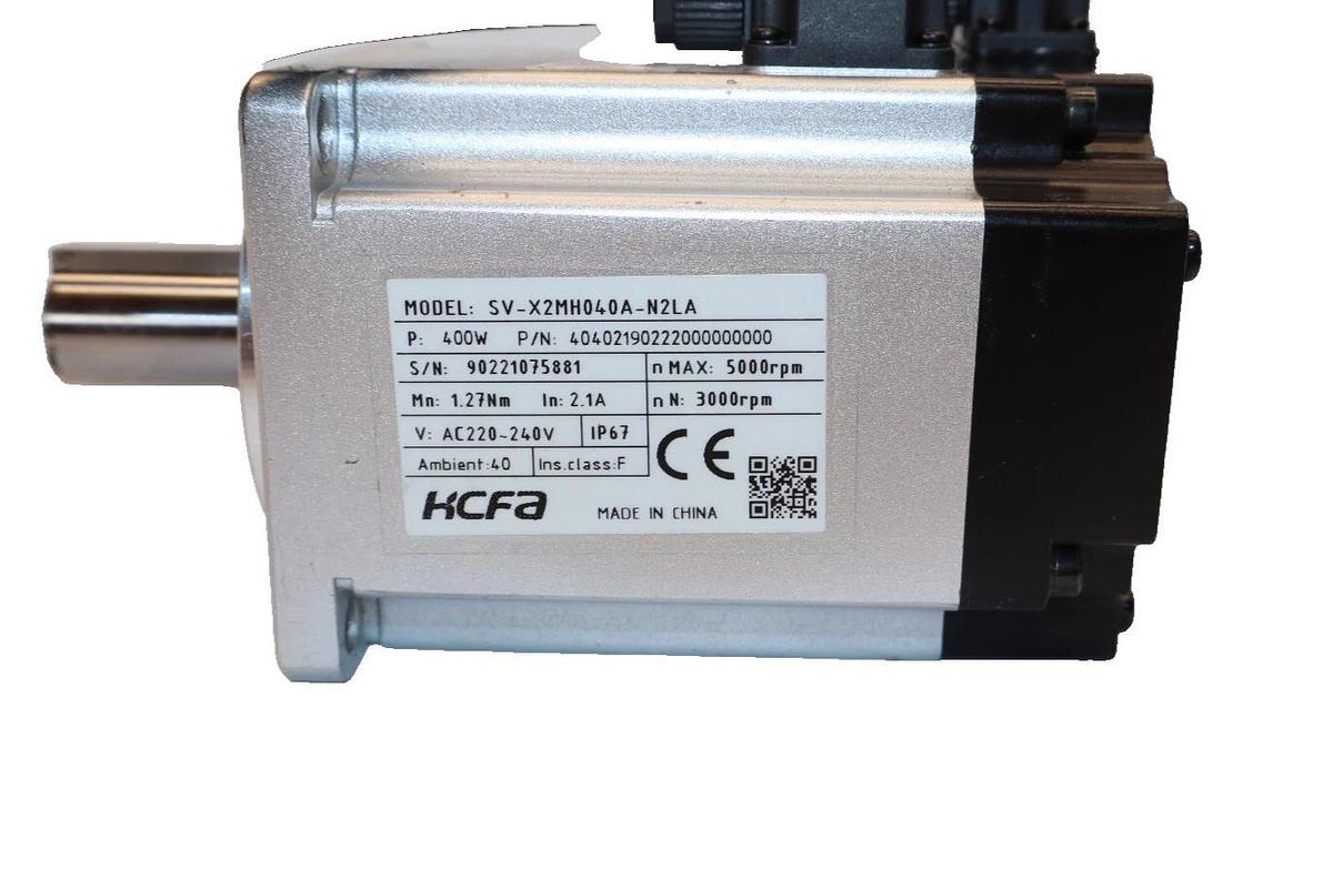 (NEW) HCFA CCM SV-X2MH040A-N2LA 40402190222000000000  220-240v 2.1A Servo Motor