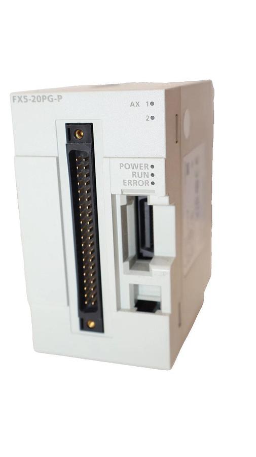 Used MITSUBISHI ELECTRIC FX5-20PG-P , FX520PGP 5/24Vdc 5mA Programmable Controller
