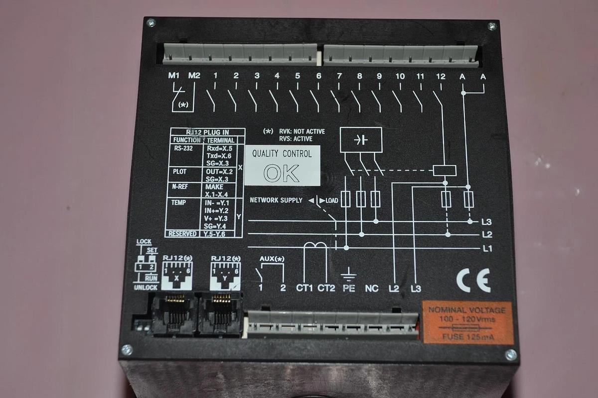 (NEW) ABB 20.050.82213 20 050 82213 2005082213 RVS 6  Power Factor Controller