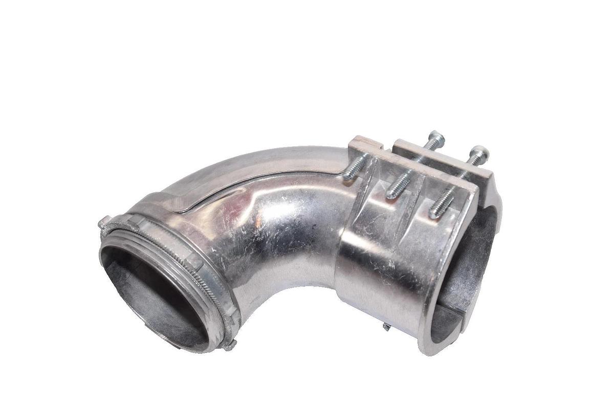 Nesco 812-DC2 3" 90 degree 2-Screw Flex Connector Fitting (New - Lot of 5)