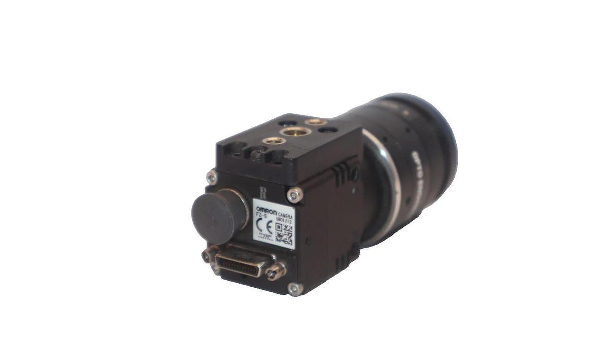 Used OMRON FZ-S2M , FZS2M Camera w/ 35mm 1:1.4 , 2/3" OPTO18D0010 Opto Engin. Lens