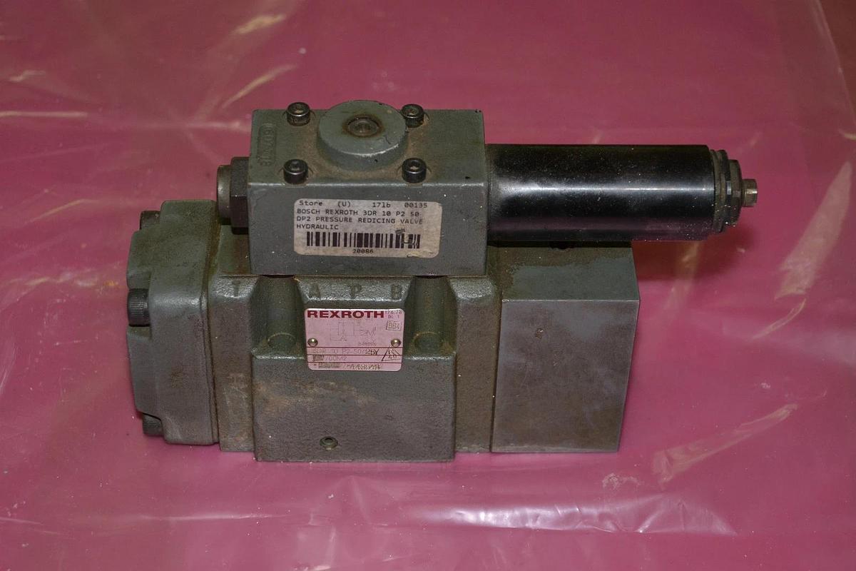 Used REXROTH VALVE 3DR 10 P2-50/25Y 3DR10P25025Y 3DR 10 P2 50/25Y DR 6 DP2-50 25YMW5