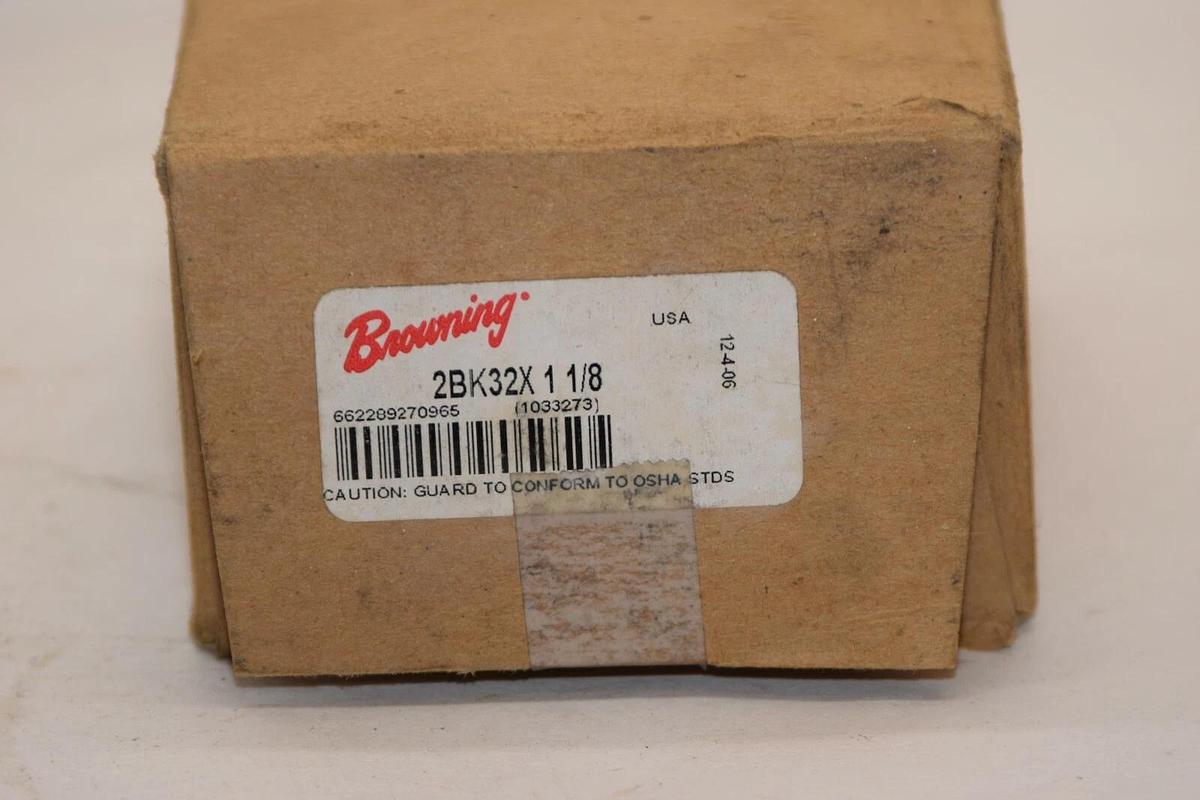 (NEW) BROWNING 2BK32X 1 1/8 2BK32X1-1/8 2-Grooved Pulley