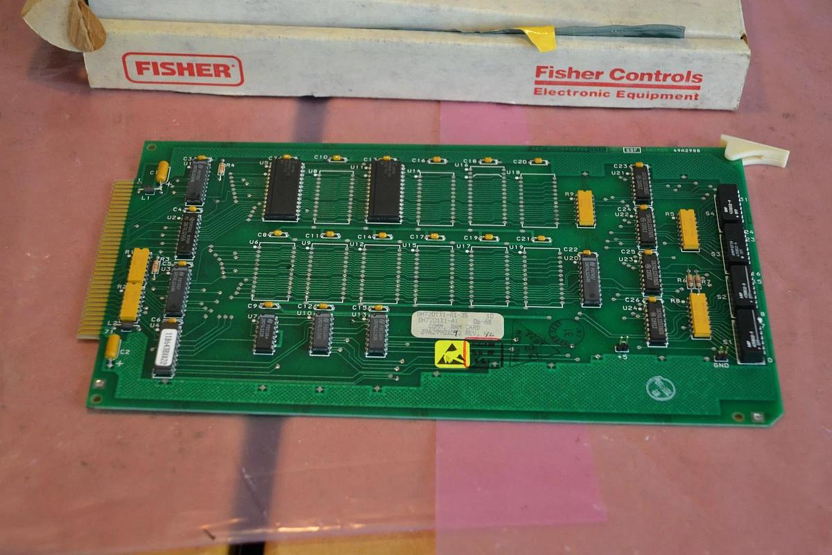 FISHER ROSEMOUNT COMM. RAM. CARD DH7201X1-A1-35 DH7201X1 A1 35 39A2990X092 NEW