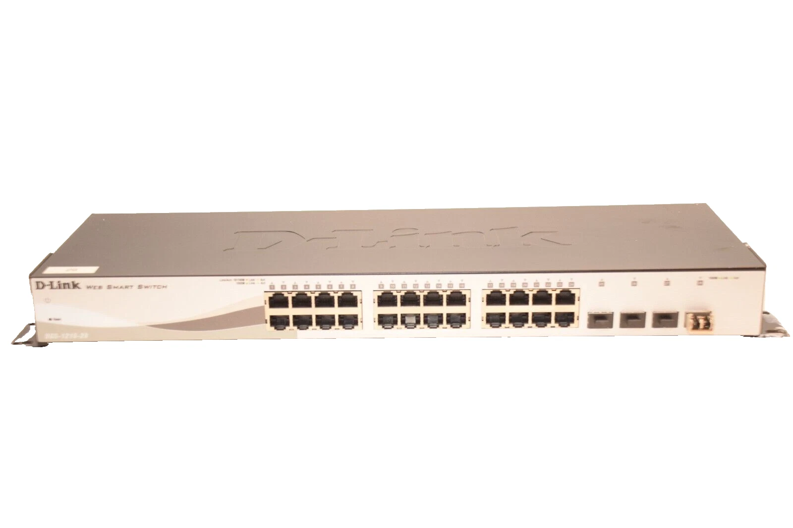 Used D-LINK DGS-1210-28 100-240V 0.6A Web Smart Switch