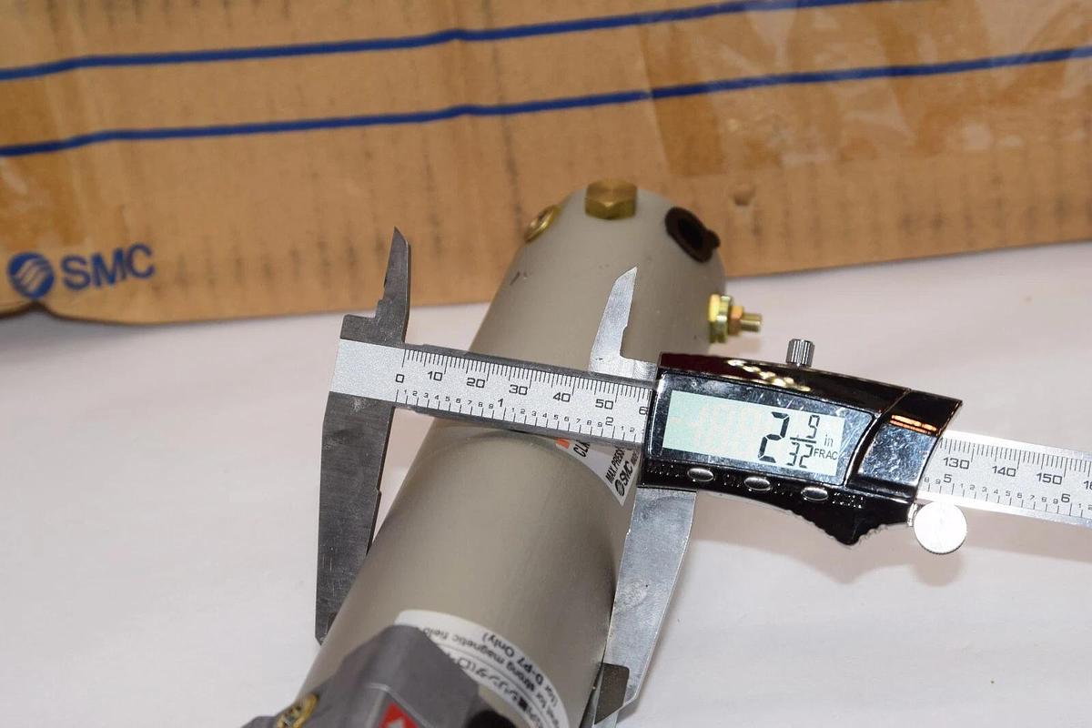 (NEW) SMC CLK1PA50-150Y-B Pneumatic Cylinder Clamp