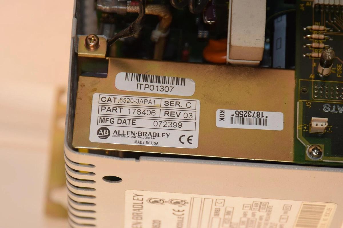 Used Allen-Bradley  8520-S10 10KW System Modules Control Drive