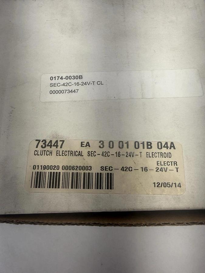 Electroid Clutch Brake SEC-42C-16-90V-T SEC 42C 16 90V T (NOS)