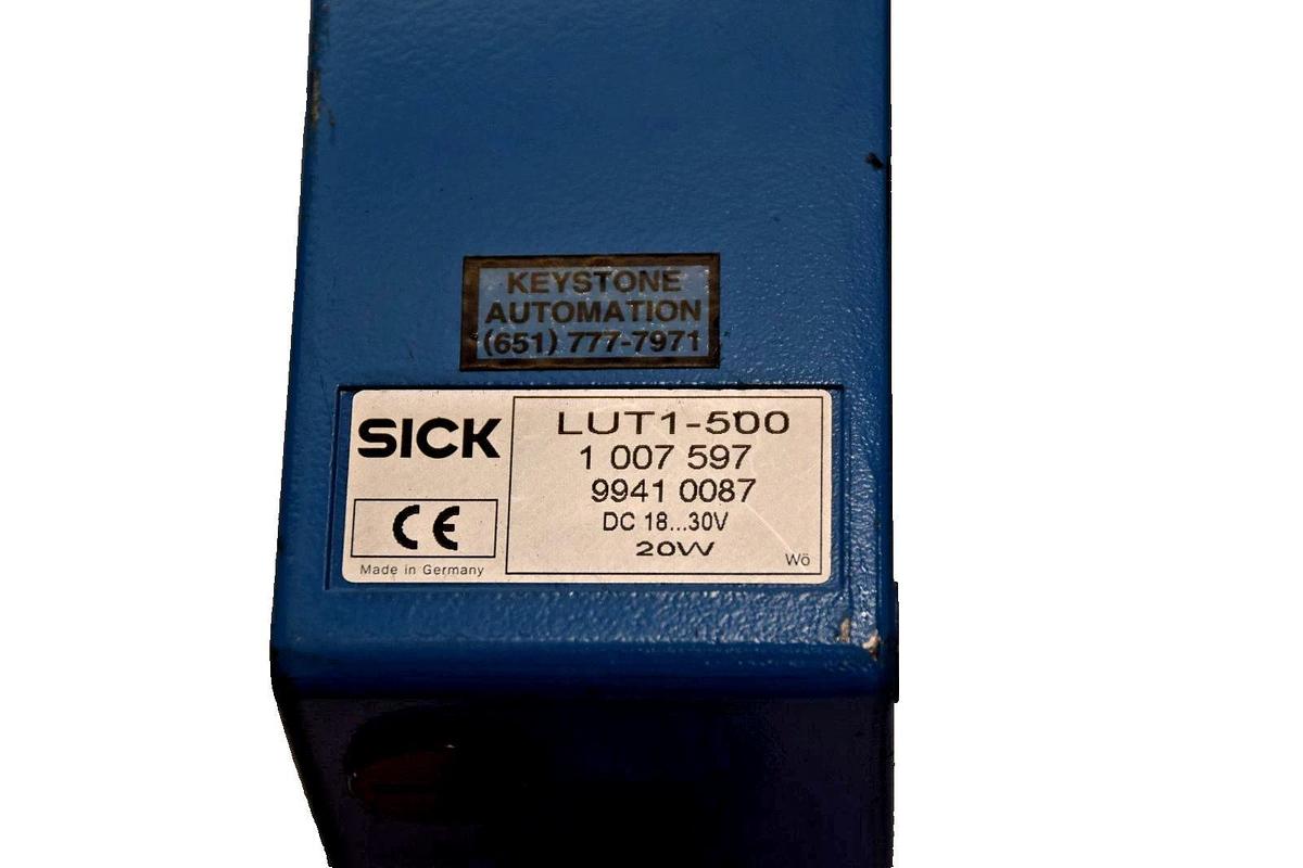 Used SICK LUT1500 Sick optic electronic scanner sensor LUT1-500 1 007 597 9941 0087