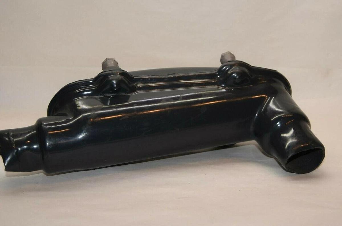 (NEW) ROBROY INDUSTRIES 40AM 1-1/2" Coated Conduit Body 90 Elbow Fitting