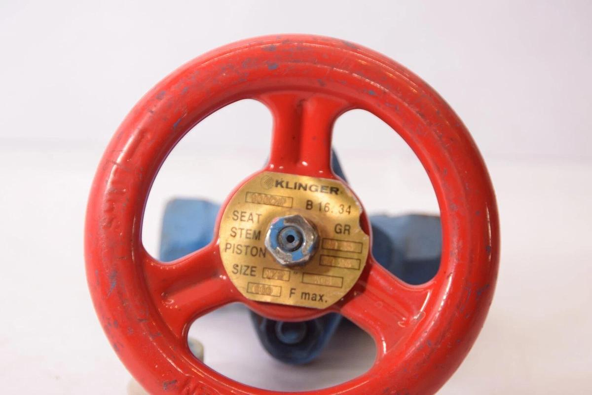 (NEW) KLINGER 900CWP-B16.34 900CWPB1634 1/2" Piston Valve