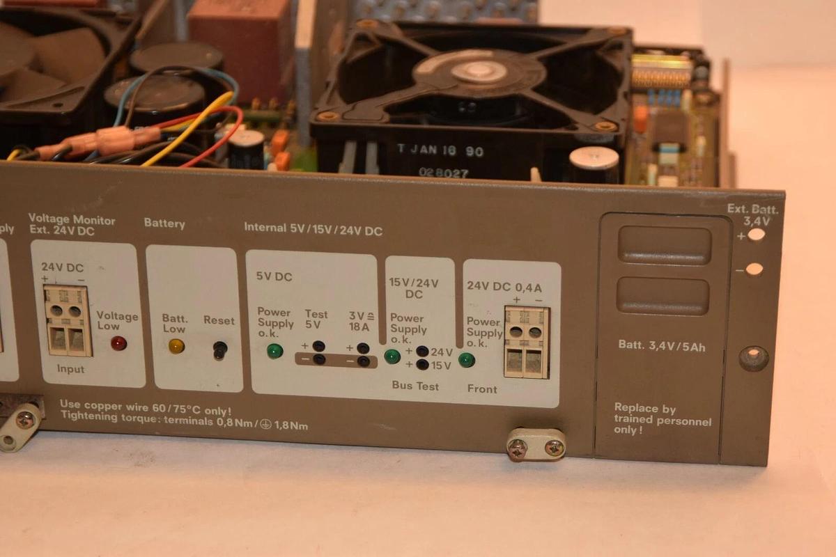 Used SIEMENS E115/230 G5/18WRG Modular Power Supply