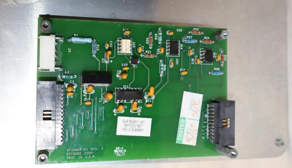 Used BITRODE CORP. BA10649-01 , BF10649-01 , BA10667-01 , BF10667-01 Chassis