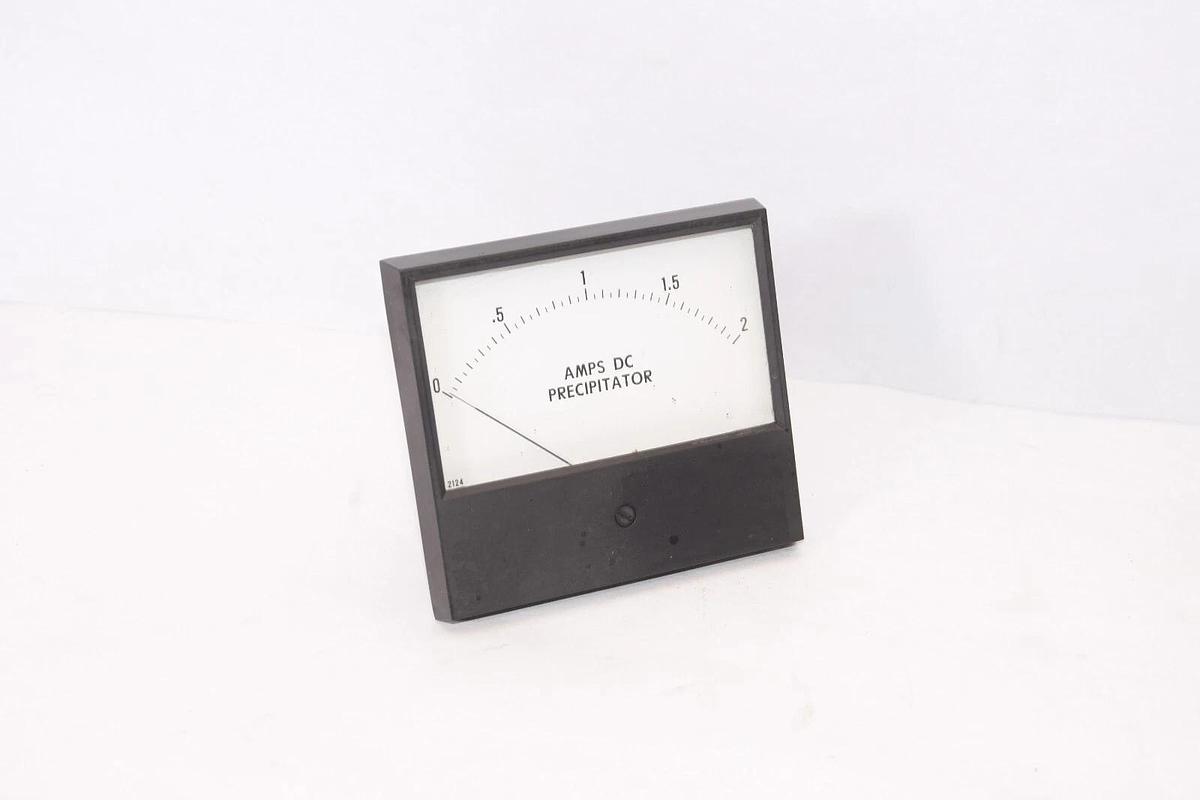 WESCHLER INSTRUMENTS 085010-L7 0-2Amp Precipitator Panel Meter *No Hardware NEW