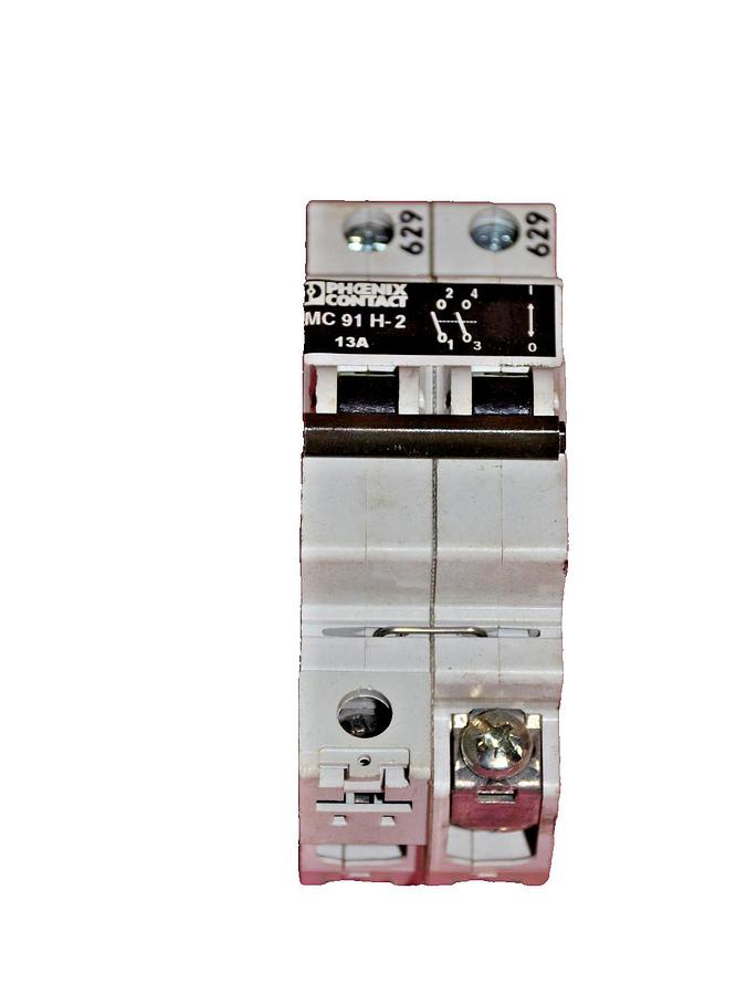 Used PHOENIX CONTACT BREAKER TMC 91 H-2 TMC91H-2 13 A 277/480V 346/600V