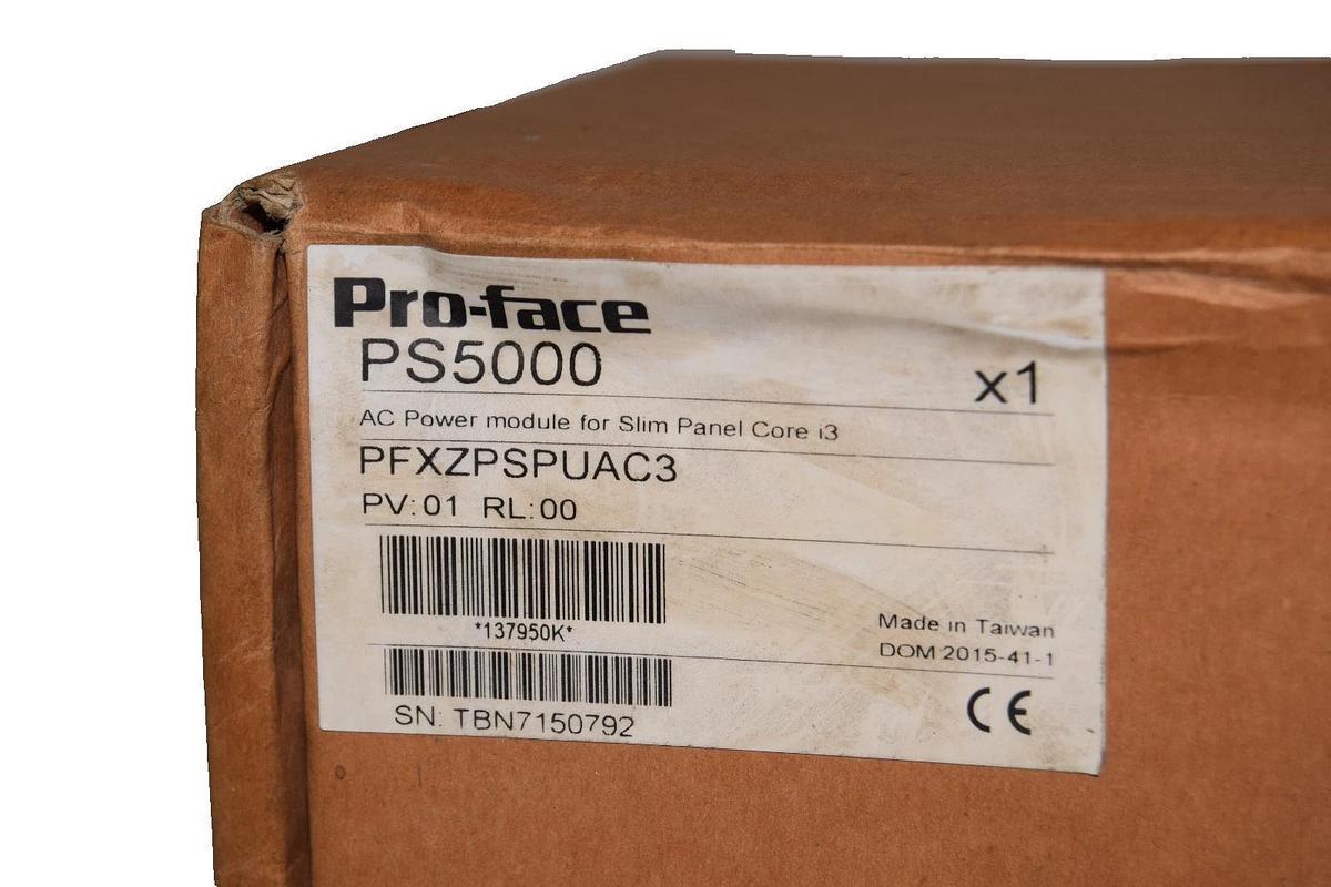 Pro-Face AC Power Module For Slim Panel Core i3 PS5000 PFXZPSPUAC3 (New)
